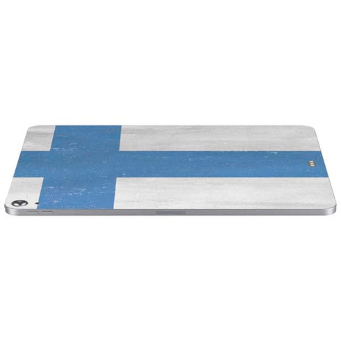 Finland Flag Distressed Apple iPad Air Skin